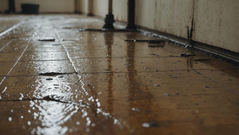 Professional water damage restoration equipment set up inside a Green Bay, WI residential property during emergency water extraction