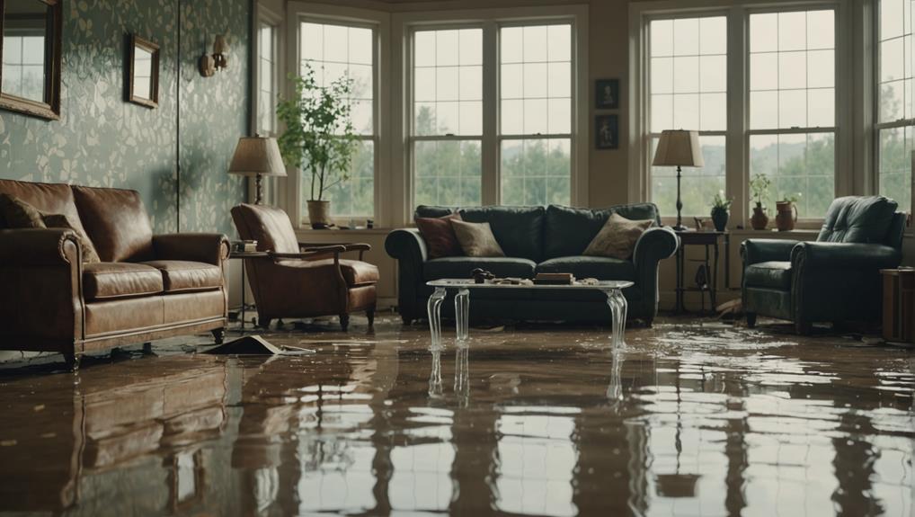 Green Bay Water Damage Restoration certified technician performing moisture assessment in a local Wisconsin home